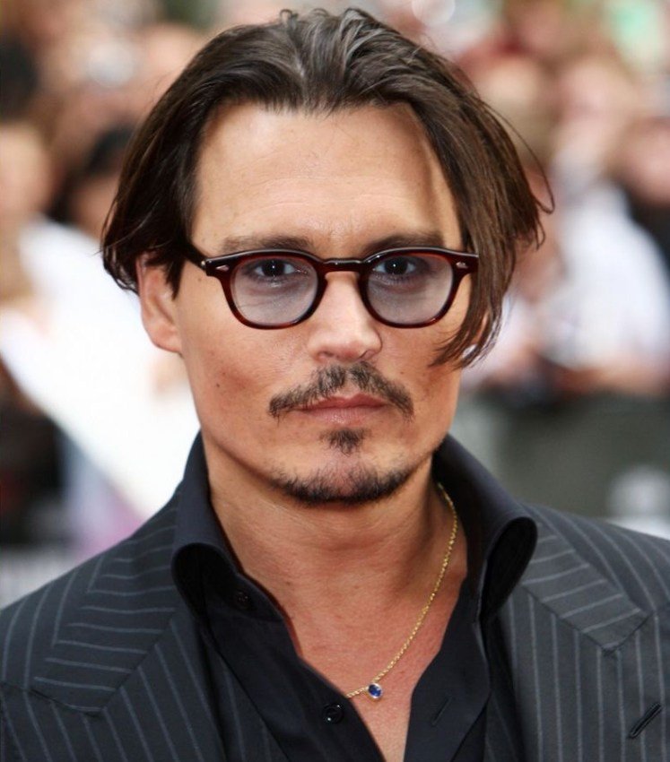 Johnny Depp teeth before and after comparison showing smile transformation